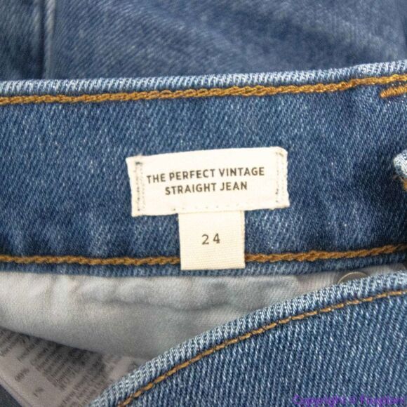 NEW Madewell‎ Perfect Vintage Straight Jean in Mayfield Wash, NG251, 24 - Picture 14 of 16